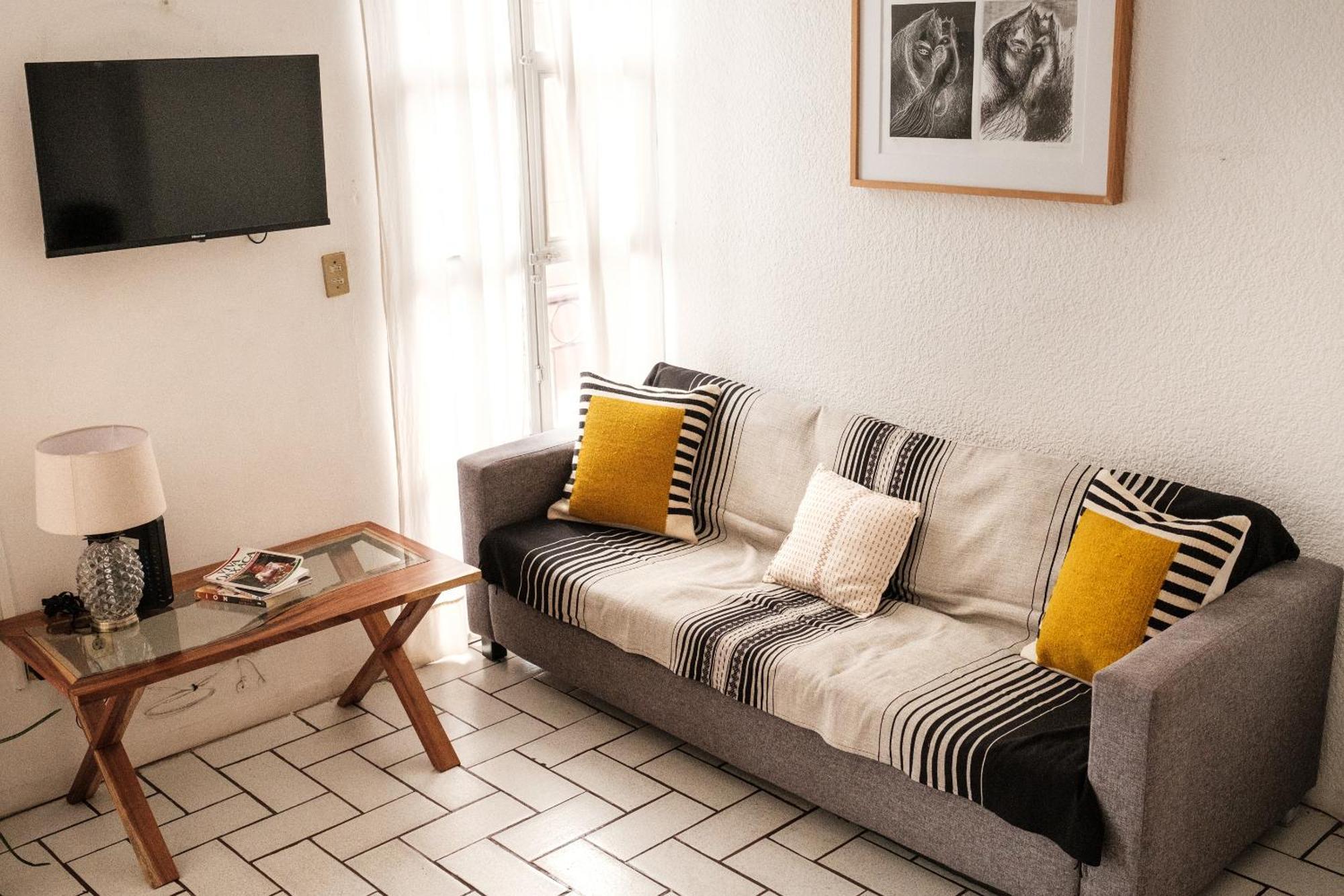 Sunny Home In Oaxaca City Center 外观 照片