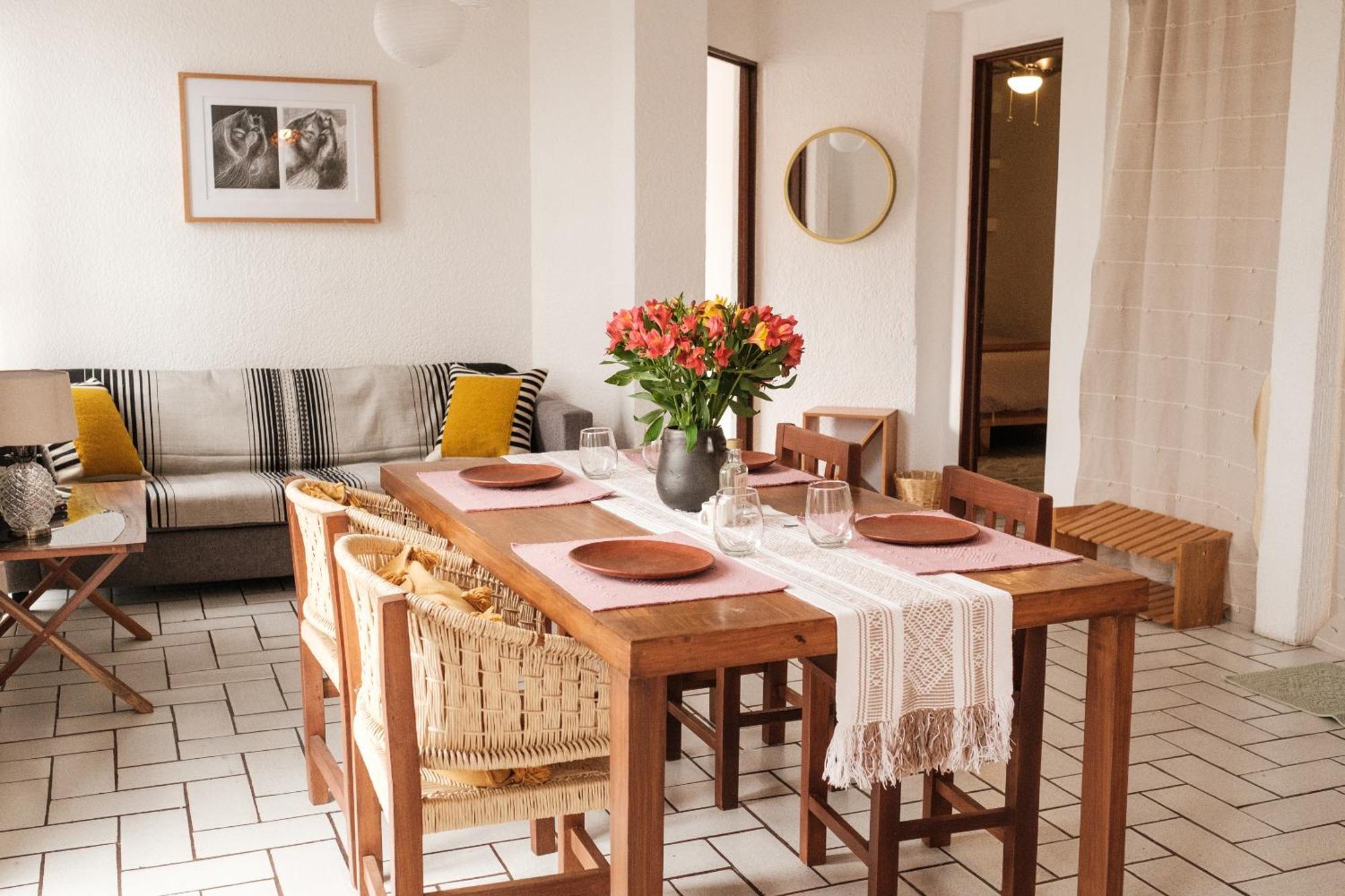 Sunny Home In Oaxaca City Center 外观 照片