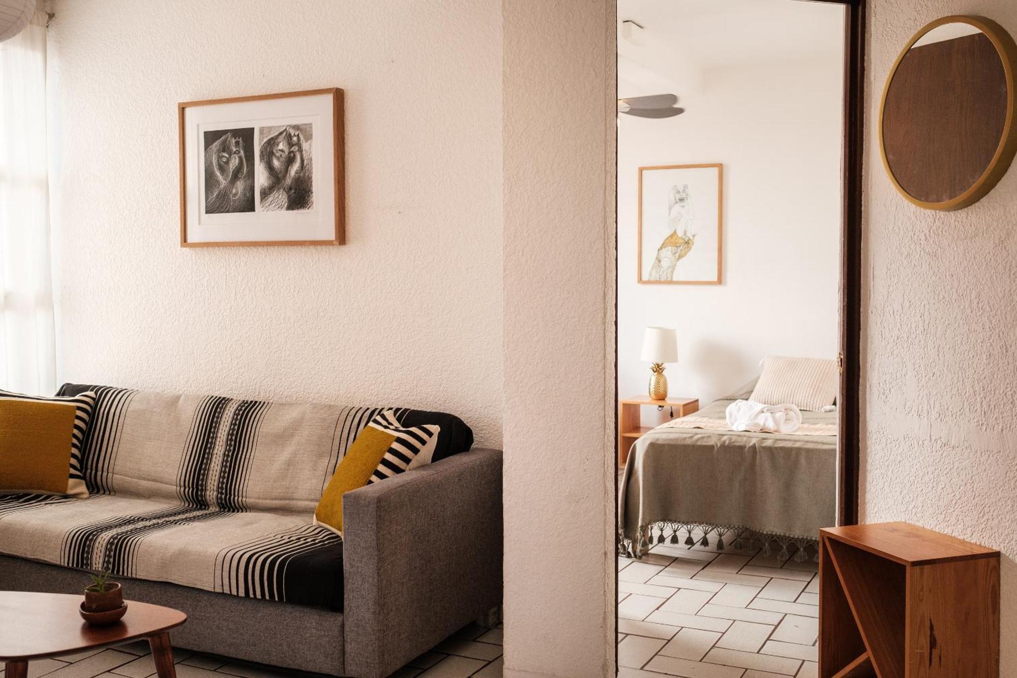 Sunny Home In Oaxaca City Center 外观 照片